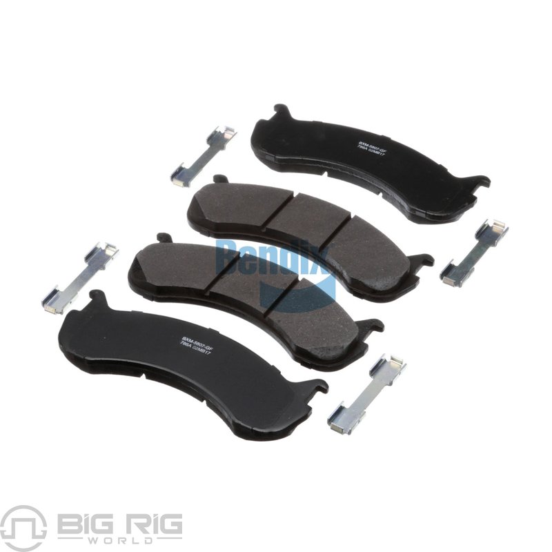 Front Semi Metallic Brake Pad MKD786A - Bendix