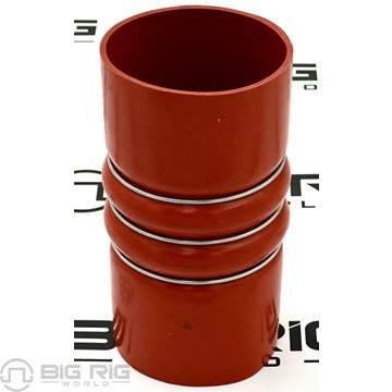 Hump Hose DBL 3X6 In. Silicone, Turbo, Nomex with Ring D1029-8728 - Paccar