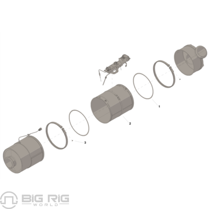 Kit,particulate Filter DPF 5579294 - Cummins