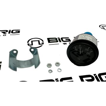 Gauge - Water Temp - Black after 11/03 Q43-6009-7B0 - Peterbilt
