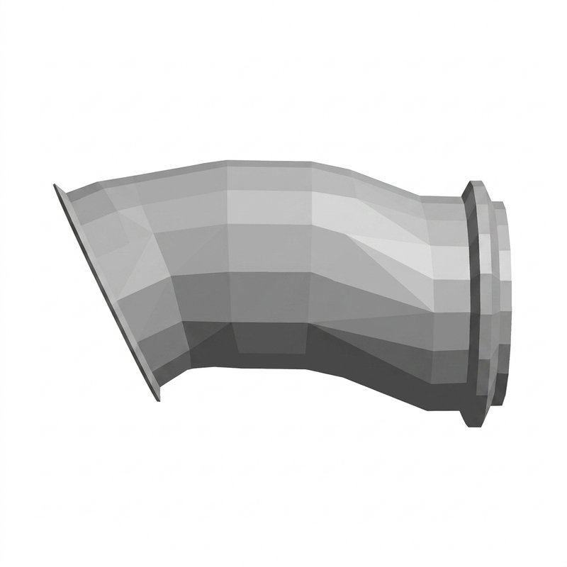 DPF Inlet Elbow, Stainless Steel M04-6264 - Paccar