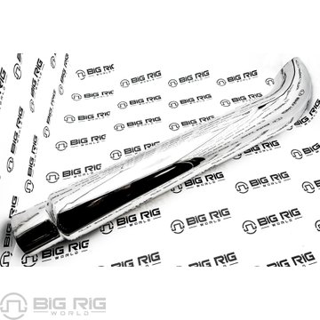 Exhaust Stack - Chrome - West Coast Curved, OD 5 In. x 48 In. EP60X50CS248C - TRP