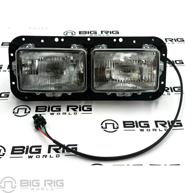 Dual Rectangular Headlamp LH K256-880-4 - Paccar