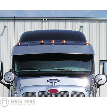 Sunvisor 15 1/2 In. Peterbilt 387-587 (2000 - 2020) TSUN-P28 - Trux Accessories