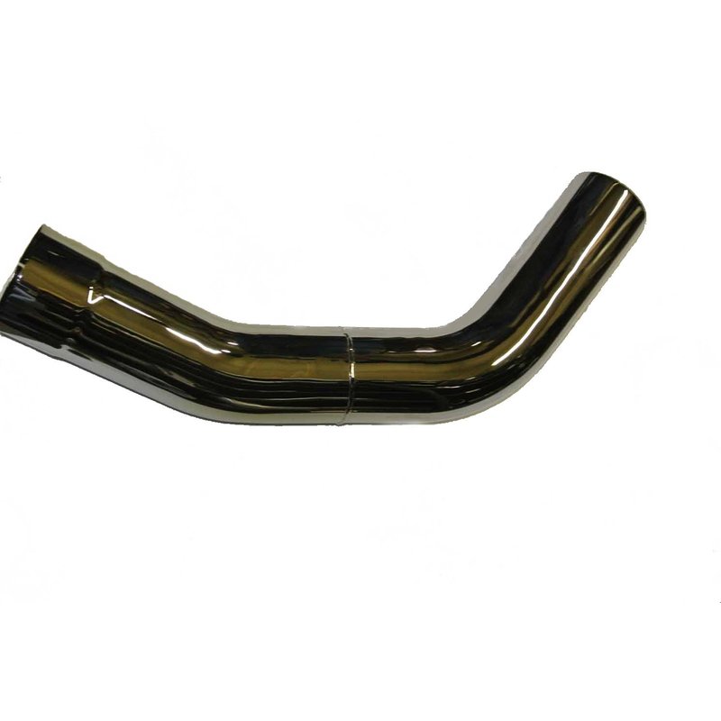6 Inch 2-Bend OD/R5 Inch OD Pipe - Left Chrome KW6-18615LC - Grand Rock
