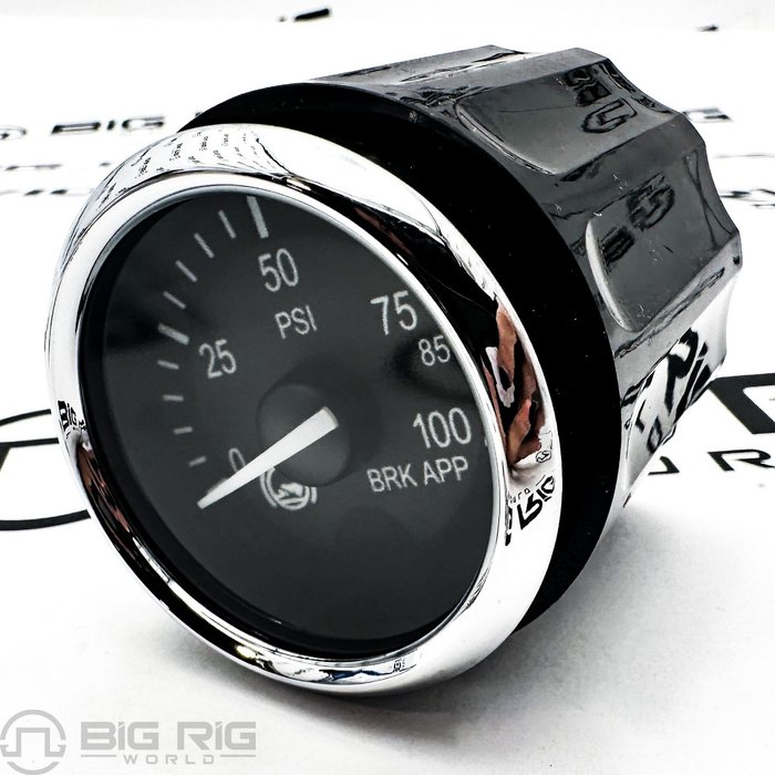 Air Brake Application Pressure Gauge Q43-6066-133CK - Peterbilt