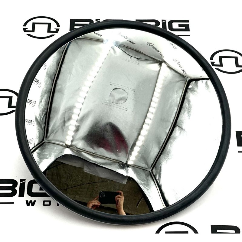 Center-Mount Convex Mirror with J-Bracket 610673 - Retrac