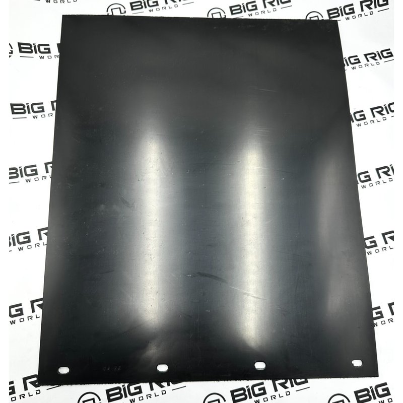 Mud Flap - Black 3/16 24 x 30 Plain Poly 24X30B - Viking