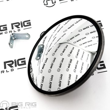 Center-Mount Convex Mirror with J-Bracket 610703 - Retrac