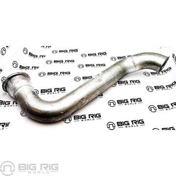 Multi-Bend Exhaust Pipe w/ 4In Flange M66-1943 - Kenworth