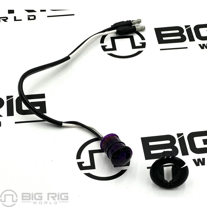 LED 33 Series Aux. Flange Mount Kit, Purple 33066PR - Truck Lite