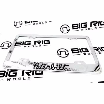 License Plate Frame - Peterbilt Logo MD11251CPB - TRP