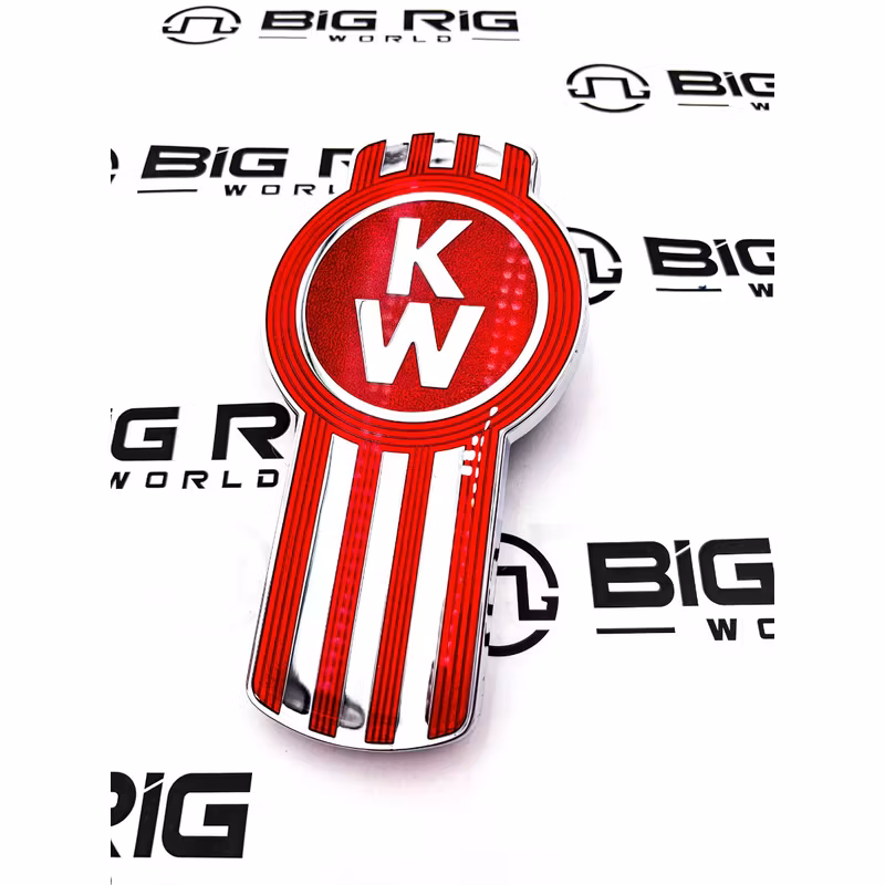 Kenworth Chrome Plated Hood Emblem L53-1002-10 - Kenworth