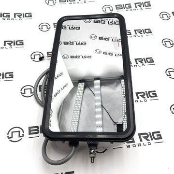 2-Way Motorized Mirror Assembly, LH W/OAT Sensor R59-6101-102 - Peterbilt