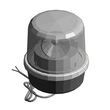 Light-Strobe, Amber 12/24V DF DFS900A - North American Signal