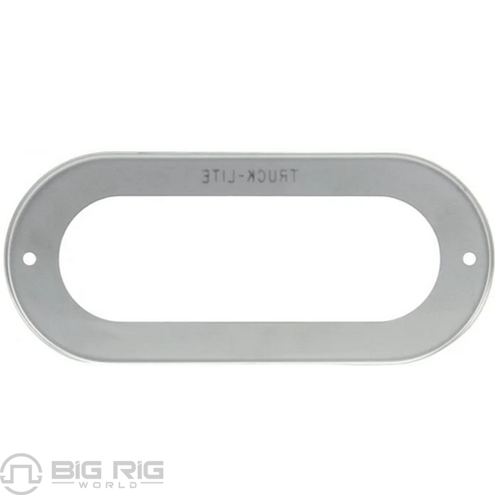 60 Series Unpolished Stainless Steel Flange Mounting Cover 60718 - Truck Lite