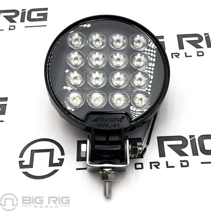 Round 16-LED Work Light - 2,100 Lumen MWL-41 - Maxxima