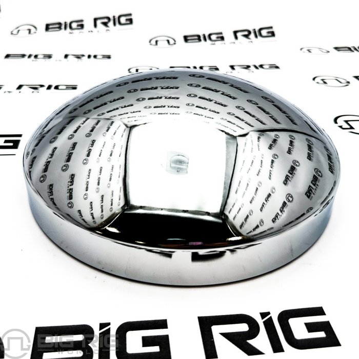 Rear Hub Cap; Finish: Chrome; Stud Diameter: 0.625In; Inside Diameter: 8In; Cap Type: Baby Moon; Axle Diameter: 8.25In; Hub Type: Rear Fltcr16932 - Fleetrite