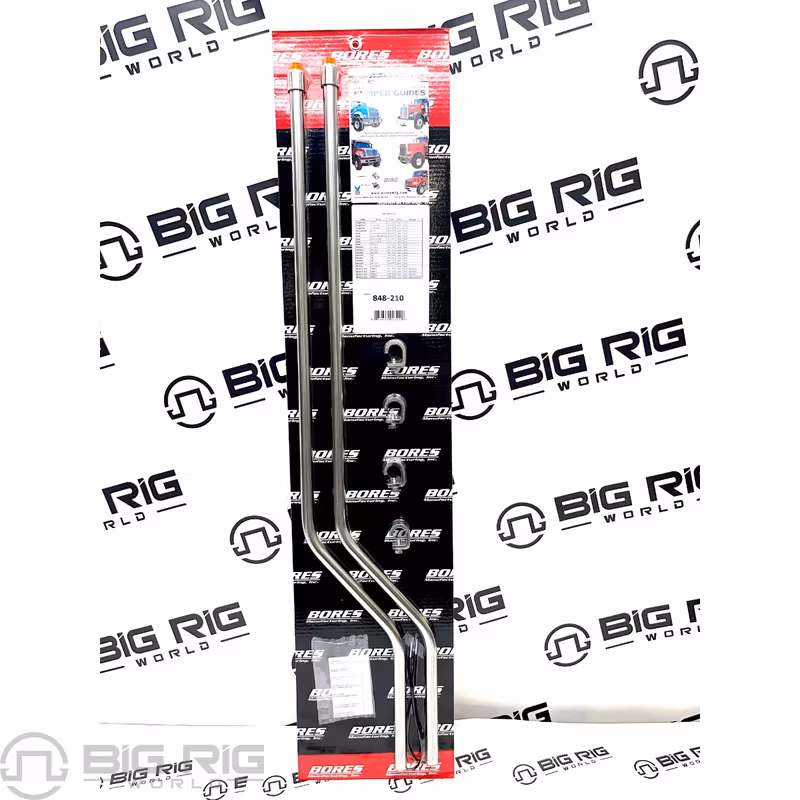 Freightliner/Mack/Peterbilt/Sterling/Western Star Bumper Guides 848-210 - Bores Manufacturing