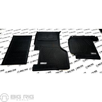 Floor Mat - Peterbilt (579) Kenworth (T680, T880, W990) - 3 Piece Set - Automatic Transmission 58975 - Redline Floormats