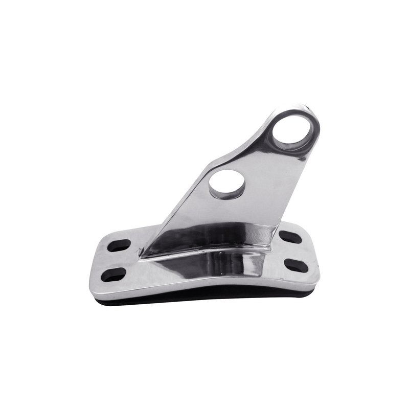 Peterbilt Stainless Angled Lower Exhaust Bracket TCLA-PEBA - Trux Accessories