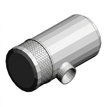 Air Cleaner Assembly - 15 In. SST Preferred Fit A150169 - Peterbilt