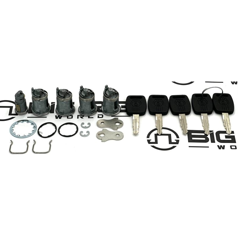 Lockset - KW 5Keys/4Door/Ignition Cylinder Random R56-1111-105000 - Kenworth
