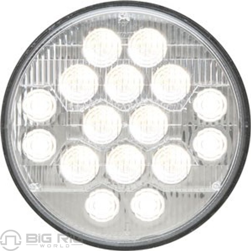 High/Low Beam LED Headlight, 12-24V HLL90HLBP - Optronics