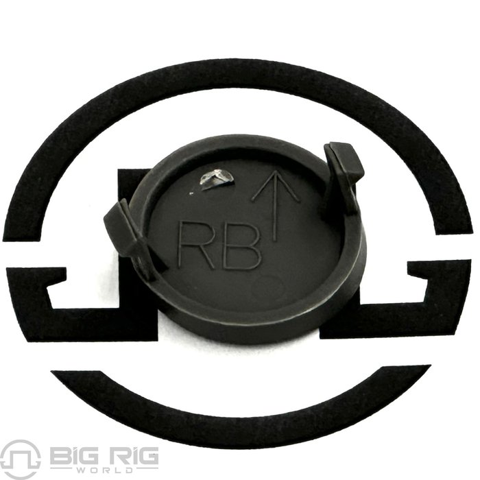 Plug - Door Pull, Rear, Dark Slate, RH S67-1011-1R - Kenworth