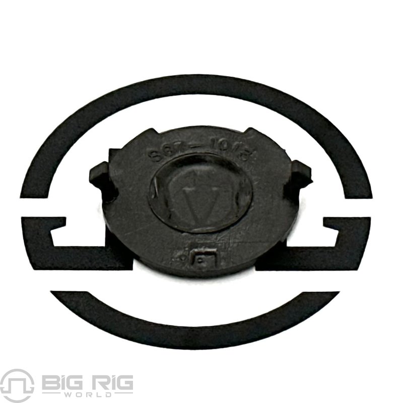 Plug - Map Pocket, Forward, Charcoal Gray S67-1013 - Kenworth