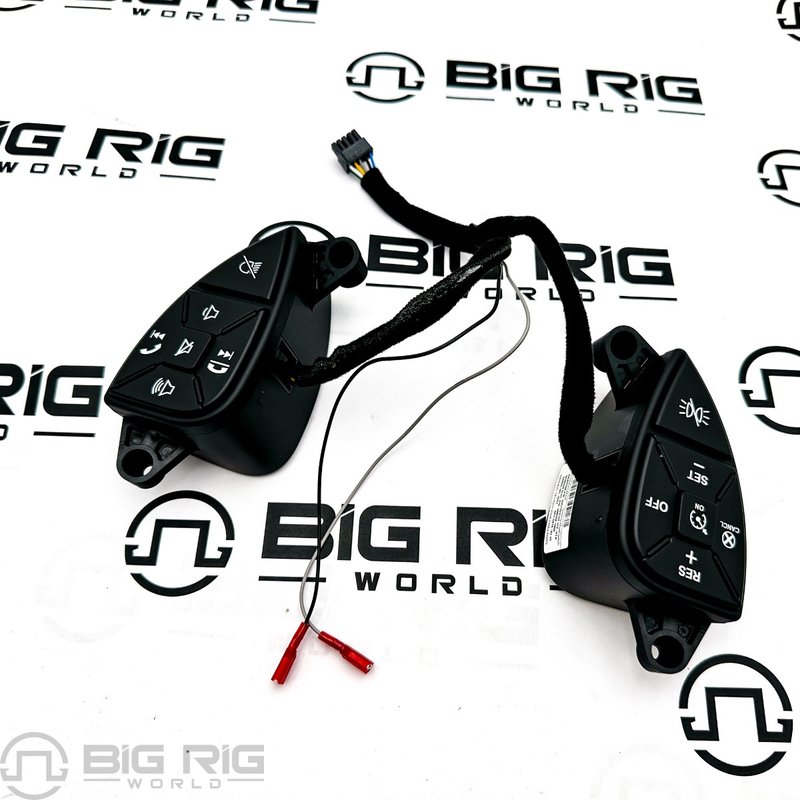 Steering Wheel Switch with Cruise, Radio, Hi-Beams, Markers 4392585C91 - International