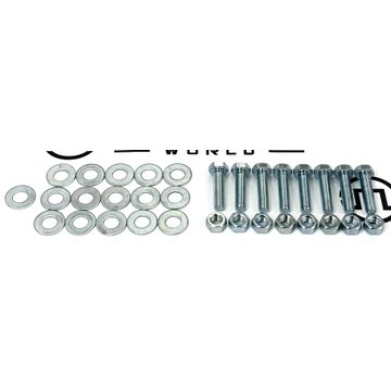 Hardware Set For Mud Flaps, Zinc 031-01298 - Fleet Engineers