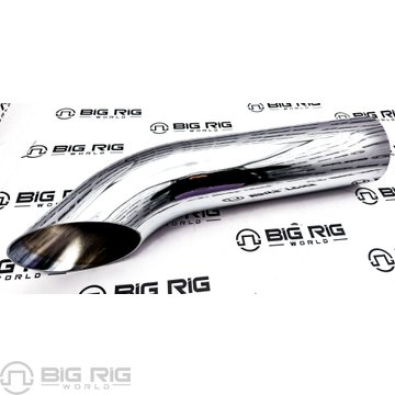 Pipe - Stand, 5 In. Polished NICR 24 In. Clear Coat M66-6829-3240 - Paccar