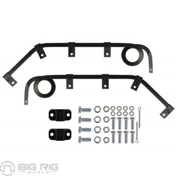 Angled Bar Mudflap Hanger Kit - 27.75 In - No Offset B84 - Betts Spring