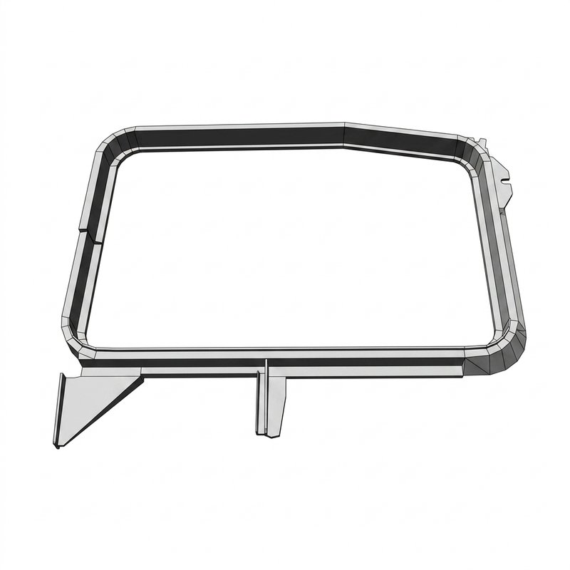 LH Cab Door Frame R25-1280-100 - Kenworth