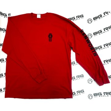 Kenworth Achiever Long Sleeve Tee Red XXL 1545168-05 - Kenworth