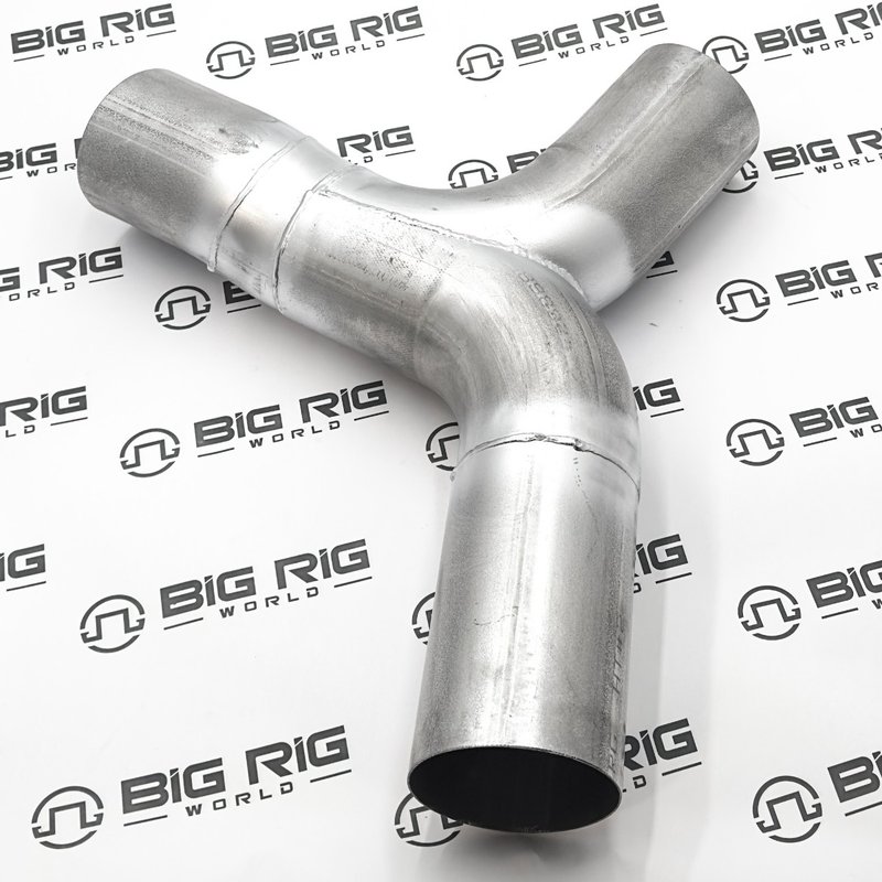 Pipe - Exhaust Y 5 inch Aluminized OD/OD/OD K180-18226 - Kenworth
