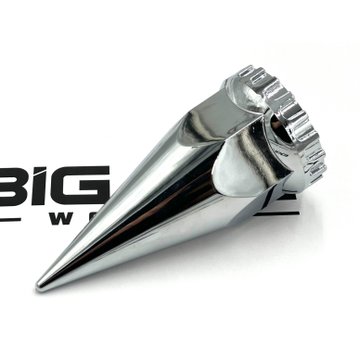Nut Cover - 33mm Threaded, Pointed W/Flange TNUT-P1 - Trux Accessories