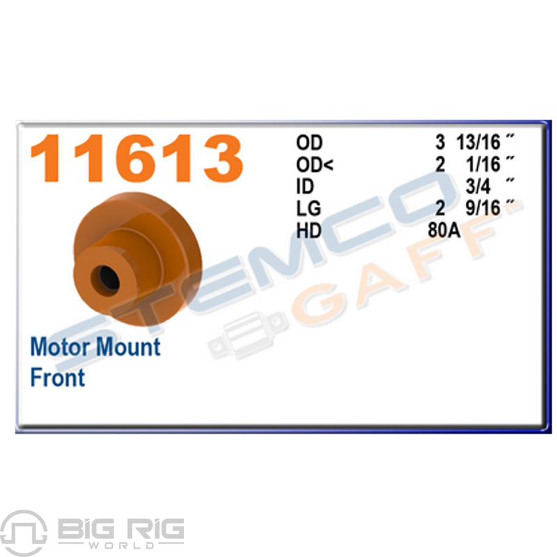 Front Motor Mount GAFF11613 - Meritor
