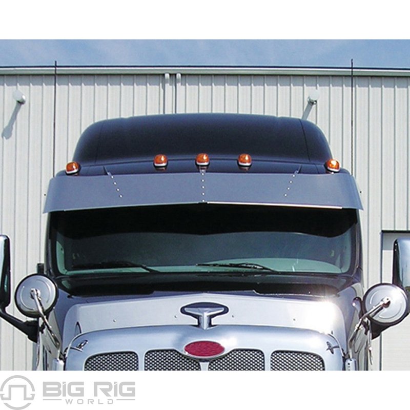 Sunvisor 15 1/2 In. Peterbilt 387-587 (2000 - 2020) TSUN-P28 - Trux Accessories