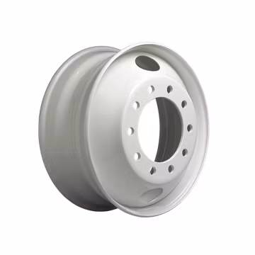 Steel Wheel - Stud Pilot - 22.5 X 8.25 - White 27404PKWHT21 - Accuride