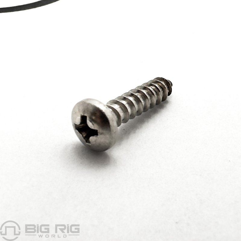 Pan Head Screw #8 x 3/4 Heavy Duty Cross Stainless Steel HWC00217 - M&M Fastener
