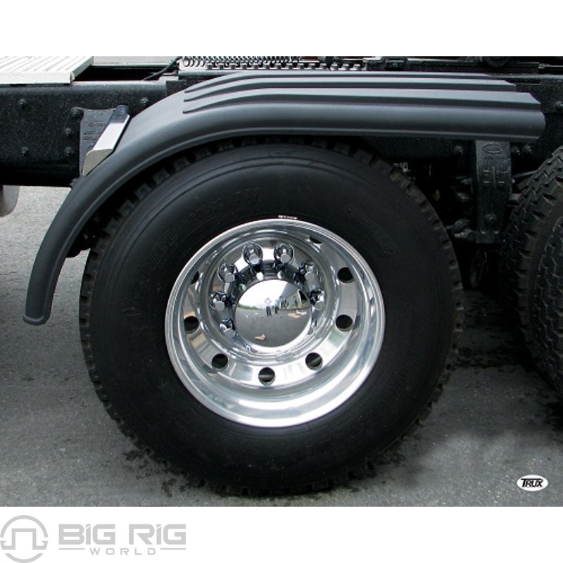 66 In. Black Poly Half Fender TFEN-H39 - Trux Accessories