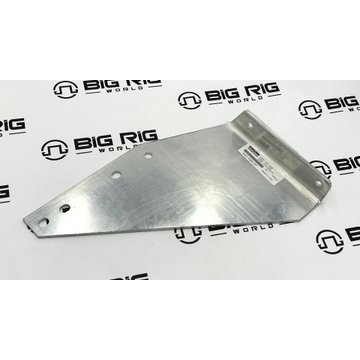 Lower Step Gusset, Polished, LH N47-1004-2P - Kenworth