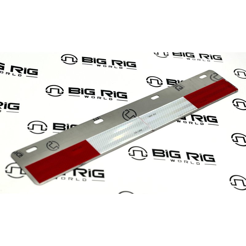 Universal Conspicuity Plates, Straight, Stainless Steel, Pair 033-05042 - Fleet Engineers
