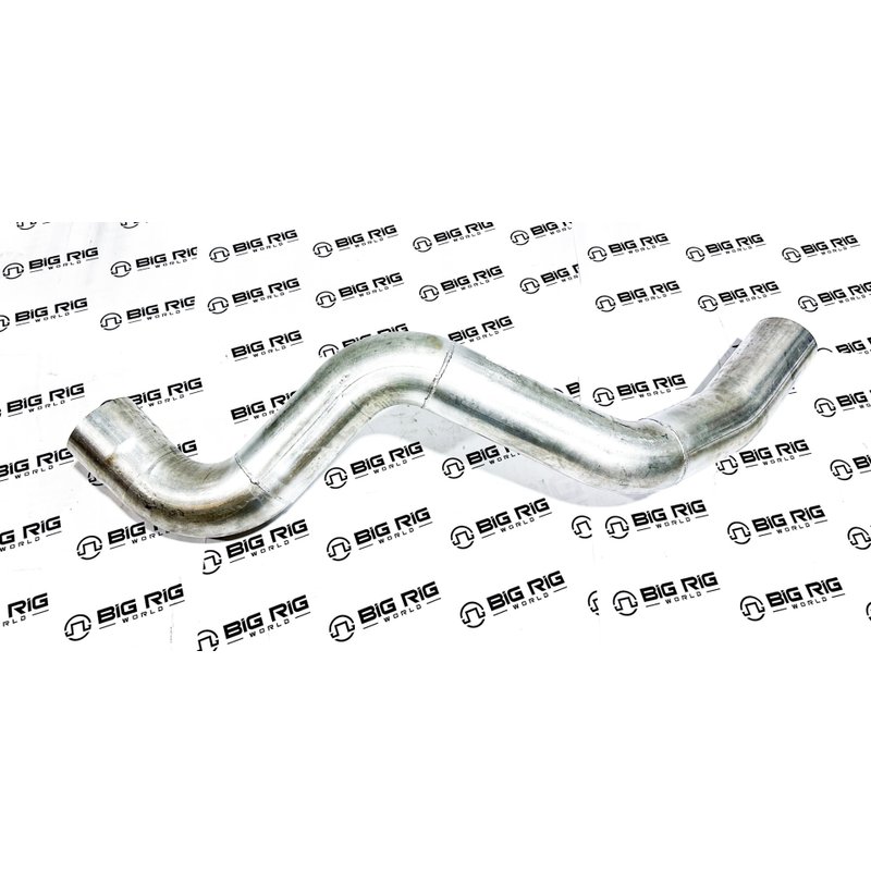 Multi-Bend Exhaust Pipe Aluminized Stainless Steel 5in OD/ID M66-2319 - Paccar