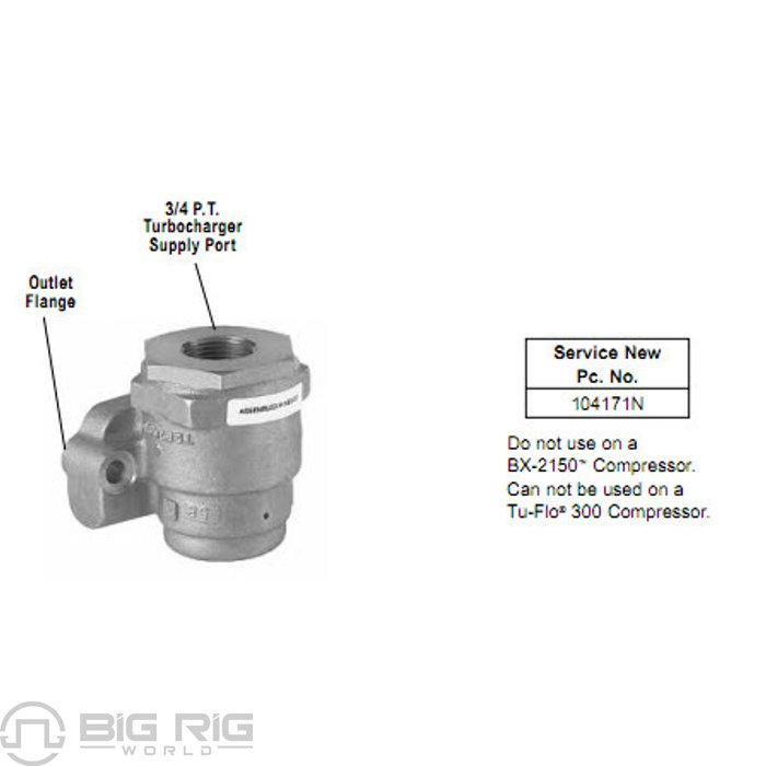 Inlet Regulating Valve 104171 - Bendix