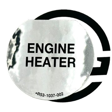 Decal - RECPT Cover R53-1037-002 - Kenworth