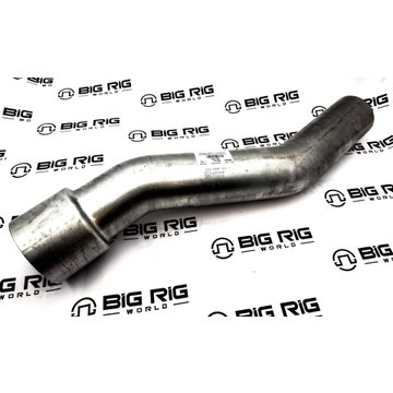 Multi-Bend Exhaust Pipe Aluminized Steel 5in-4in OD/OD M66-1208 - Paccar
