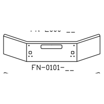 Chrome Steel Bumper FN0101-25 - Valley Chrome